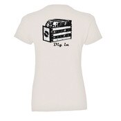 Natural Cotton T-Shirt - Record Cra
